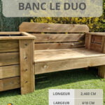 Duo champêtre en bois massif