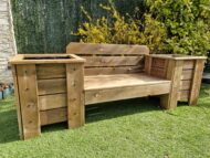 Duo champêtre en bois massif – Image 4