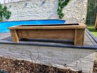 Écrin fleuri en bois massif – Image 2