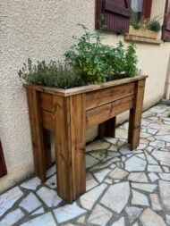 Oasis de terrasse en bois massif – Image 2