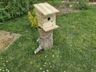 Nichoir oiseaux en bois massif – Image 4