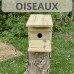 Nichoir oiseaux en bois massif