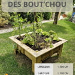 Potager des bout'chou en bois massif