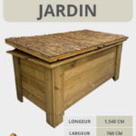 Trésor du jardinier en bois massif