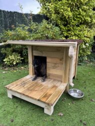 Niche - House Dog en bois massif – Image 3