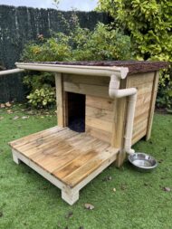 Niche - House Dog en bois massif – Image 2