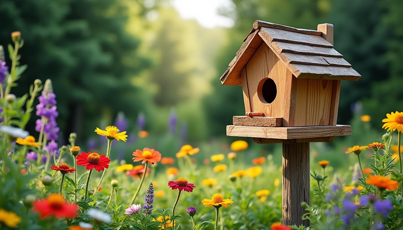 apprenez à construire un nichoir en bois massif pour offrir un abri sûr aux oiseaux, favoriser la biodiversité et protéger la faune locale dans votre jardin.